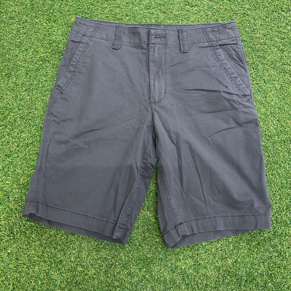 Sonoma Goods For Life Mens Everyday Short Charcoal Gray Chino Size 30 Stretch
